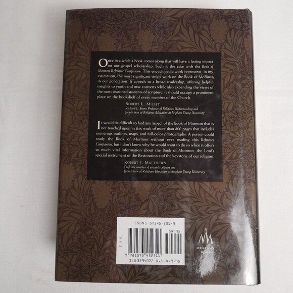 Book Of Mormon Reference Companion Hardcover By Dennis L. Largey - Picture 3 of 4